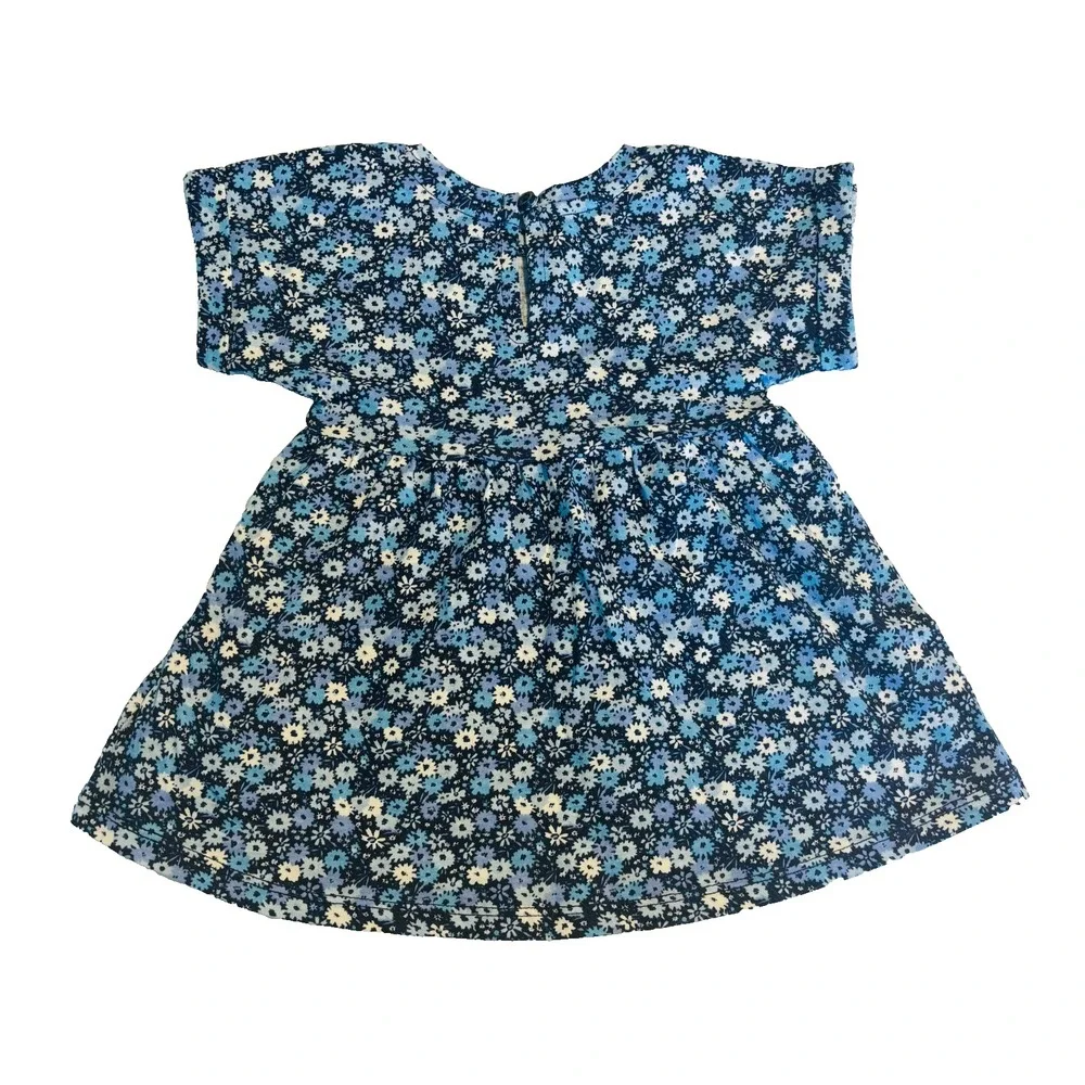 Baby Gap Blue Floral  Dress for Baby girl in 6-12 months